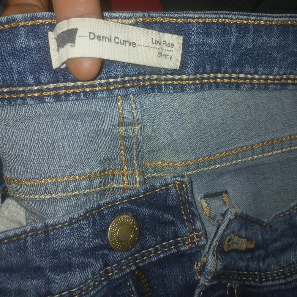 Levi's Demi Curve Low Rise Skinny Jeans